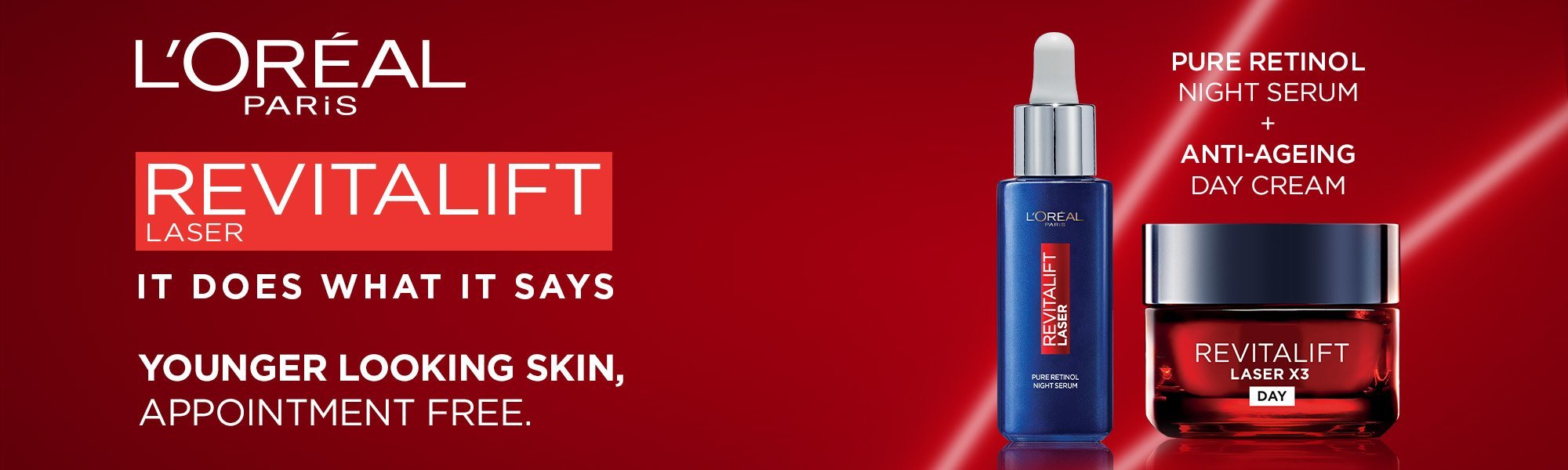 Loreal Paris Revitalift Banner