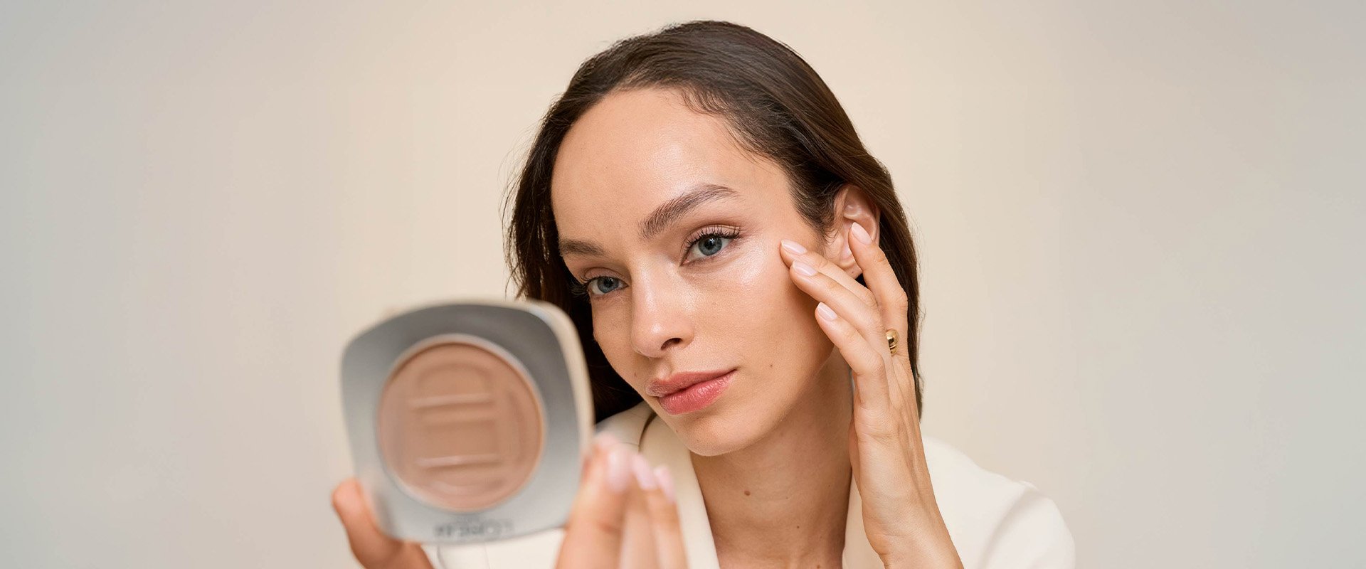 Girl with tinted balm