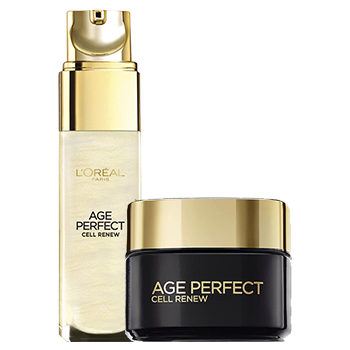 Cell Easy Perfect Body Serum Age Perfect Cell Renewal Bundle: Day Cream SPF15 + Eye Serum | L'Oréal