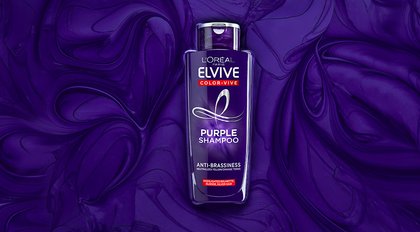 Oap Haircare Elseve Purple Shampoo In Texturebackpng