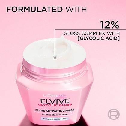 Glycolic Gloss Shine Activating Mask 300ml Formula