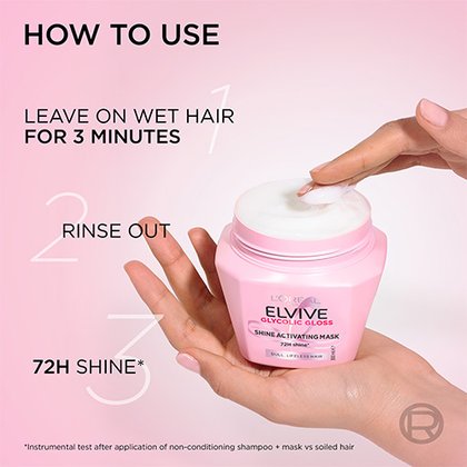 Glycolic Gloss Shine Activating Mask 300ml How To Use