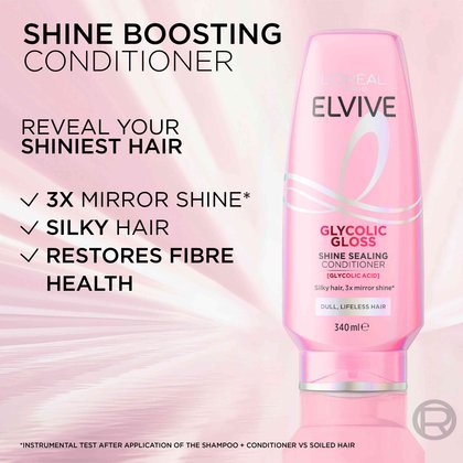 Shine Sealing Conditioner - smooths & softens for up to 3x mirror shine* and restored fibre health