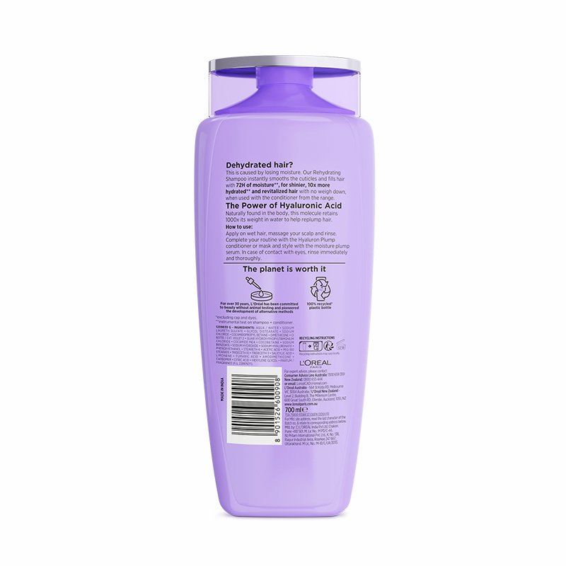 Hyaluronic Acid Shampoo Deep Hydration L'Oréal Paris Australia & NZ