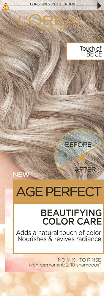 Age Perfect Hair Colour Chart