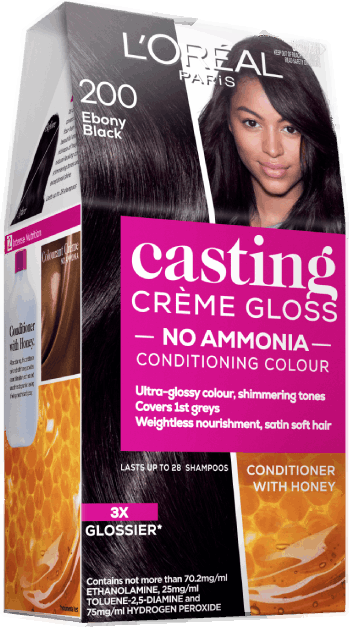 Semi-Permanent Hair Colour - 200 Ebony Black
