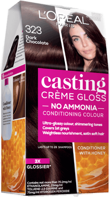 Casting Creme Gloss Semi-Permanent Hair Colour - 323 Dark Chocolate |  L'Oreal Paris® Australia & NZ