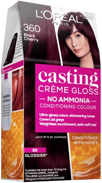 Casting Creme Gloss Semi-Permanent Hair Colour - 360 Black Cherry | L'Oreal  Paris® Australia & NZ