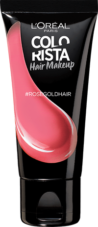 Temporary Hair Color Rose Gold Colorista Hair Makeup Packshot