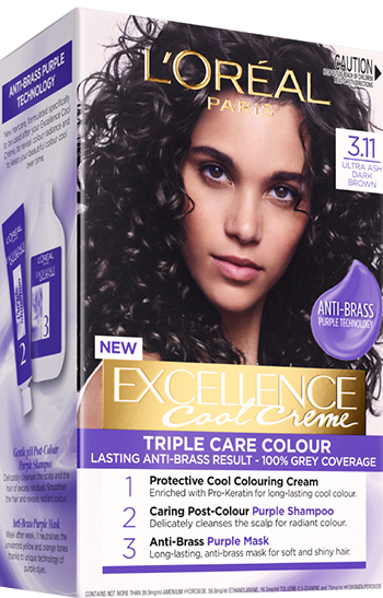 Excellence Cool Crème Ash Dark Brown Hair Dye | L'Oréal Paris Australia & NZ