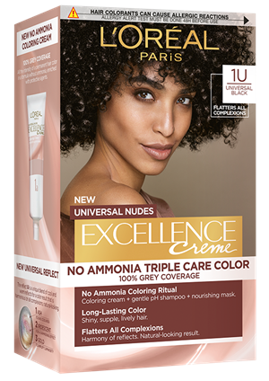 L'Oréal Paris Excellence Crème Universal Nudes – 1U Universal Black