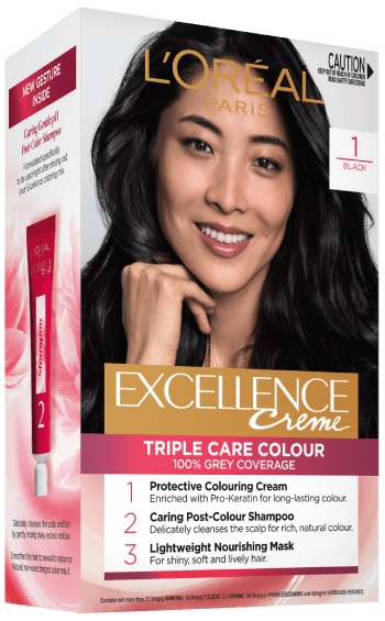 Loreal black sale hair dye