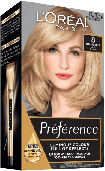 Preference Permanent Hair Colour - 8 California | L'Oréal Paris® Australia  & NZ