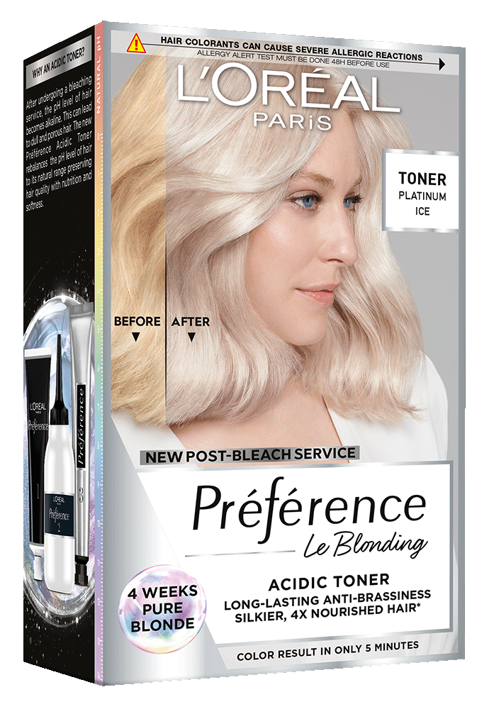 Loreal platinum blonde discount