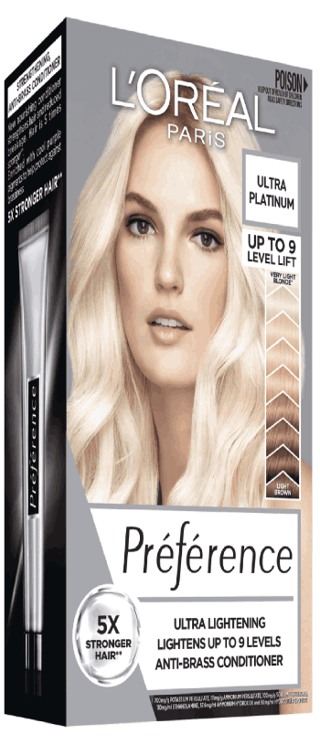 loreal preference platinum blonde