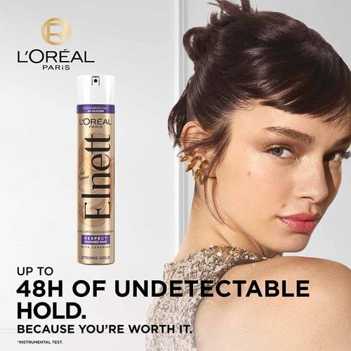 Elnett Damaged Hair Ceremide Hairspray 1