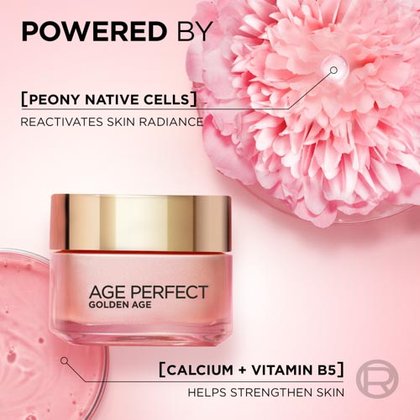 Function and ingredients of the golden age rosy eye cream