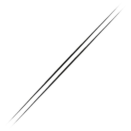 Faux Brow Soft Black Texture