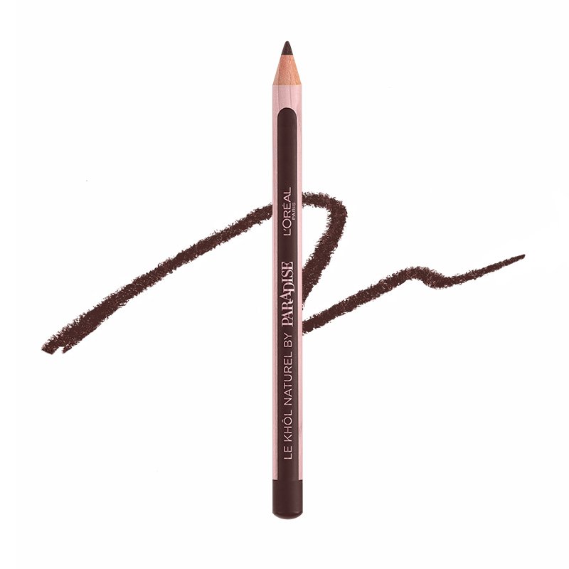 LOreal Paris Paradise Le Khol Liner Brown 1 Swatch
