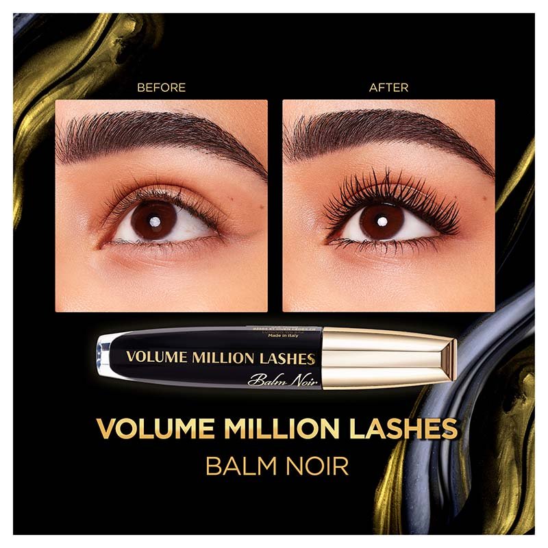 Volume Million Lashes Balm Noir Mascara - Black | L'Oréal Paris