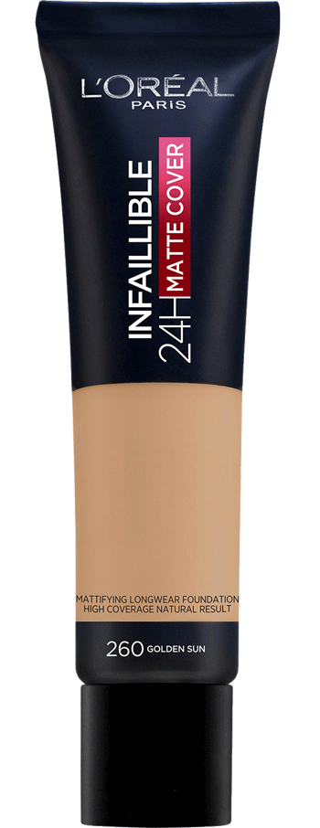 Infallible 24h Matte Cover Foundation 260 Golden Sun L Oreal Paris Australia Nz