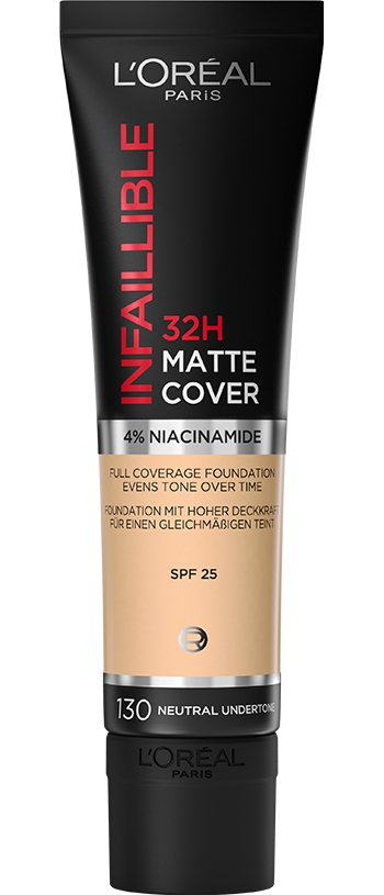 Loreal Paris Infallible MatteCover Product 130 00Packshot