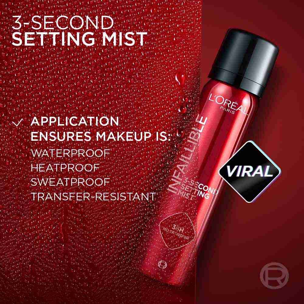 Infallible 3-Second Makeup Setting Mist