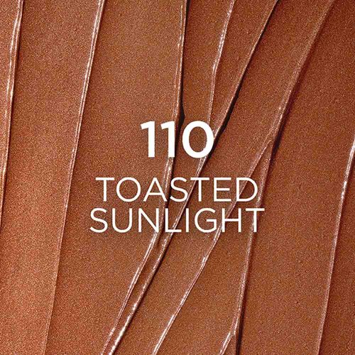 Lumi Bronze Stick shade 110 toasted sunlight texture swatch
