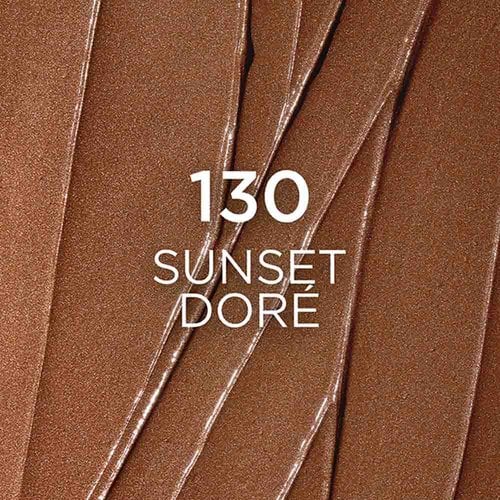 Lumi Bronze Stick shade 130 sunset dore texture swatch