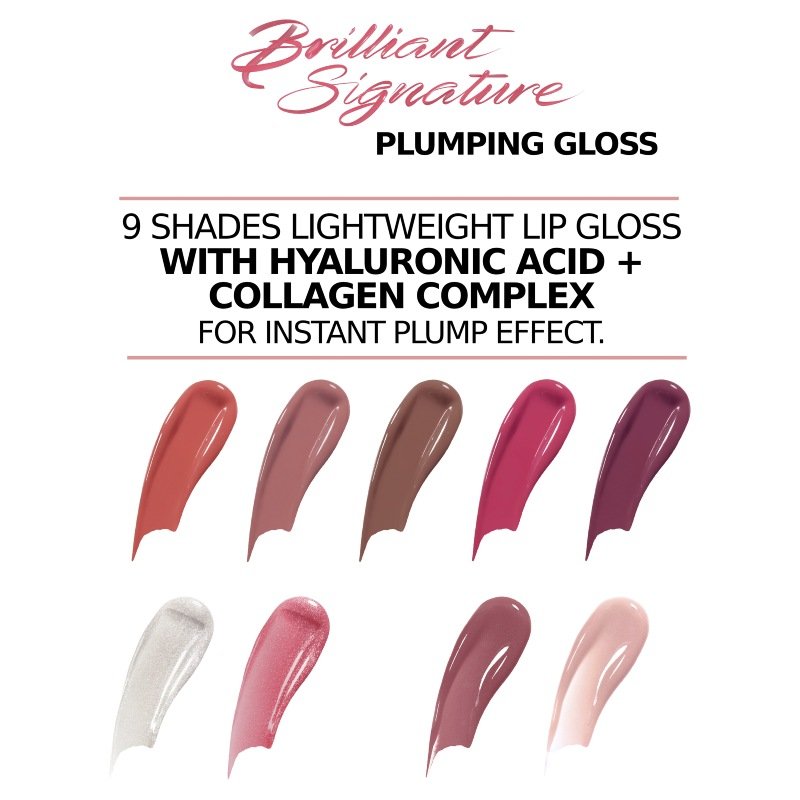 Brilliant Signature Plumping Gloss 402 I Soar L'Oréal Paris