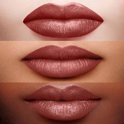 Colour Riche Satin Finish Lipstick 630 Beige A Nu On Multiple Skin Tones