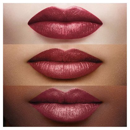 Color Riche Satin Lipstick 345 Cristal Cerise On Lips 2