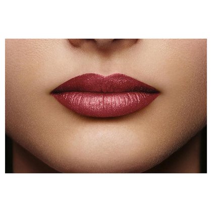 Color Riche Satin Lipstick 345 Cristal Cerise On Lips