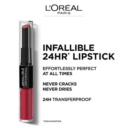 Loreal Paris Infallible 2StepLipstick Franchise 04Benefits