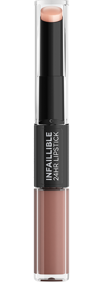 Loreal Paris Infallible 2StepLipstick Product 3600524061357 113InvincibleSable 00Packshot