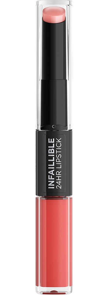Loreal Paris Infallible 2StepLipstick Product 3600522337133 404CorailConstant 00Packshot