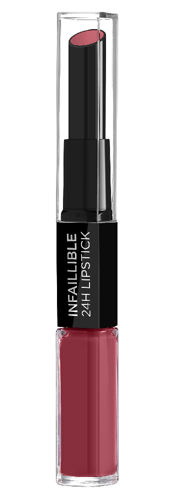 L'Oreal Paris Infallible Lipstick 804 Metro Proof Ros Nu Nudes Collection