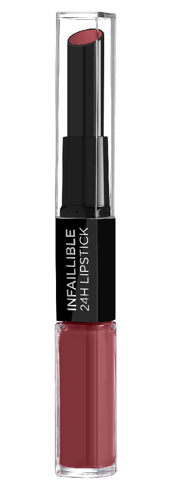 3600523999972 Infallible 2Step Lipstick Parisian Nude 805 Wine Stain