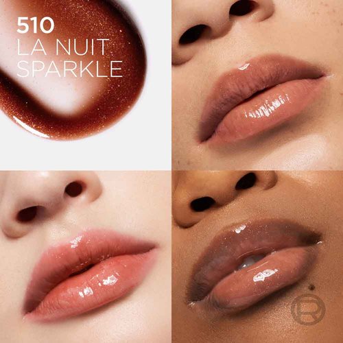 510 La Nuit Sparkle Plump Ambition Hyaluron Lip Oil Results