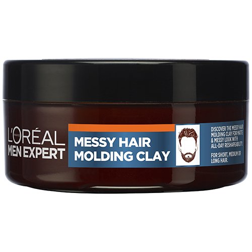 Barber Club Messy Hair Matte Molding Clay L'Oréal Paris