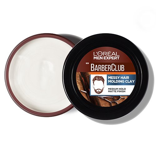Barber Club Messy Hair Matte Molding Clay L'Oréal Paris