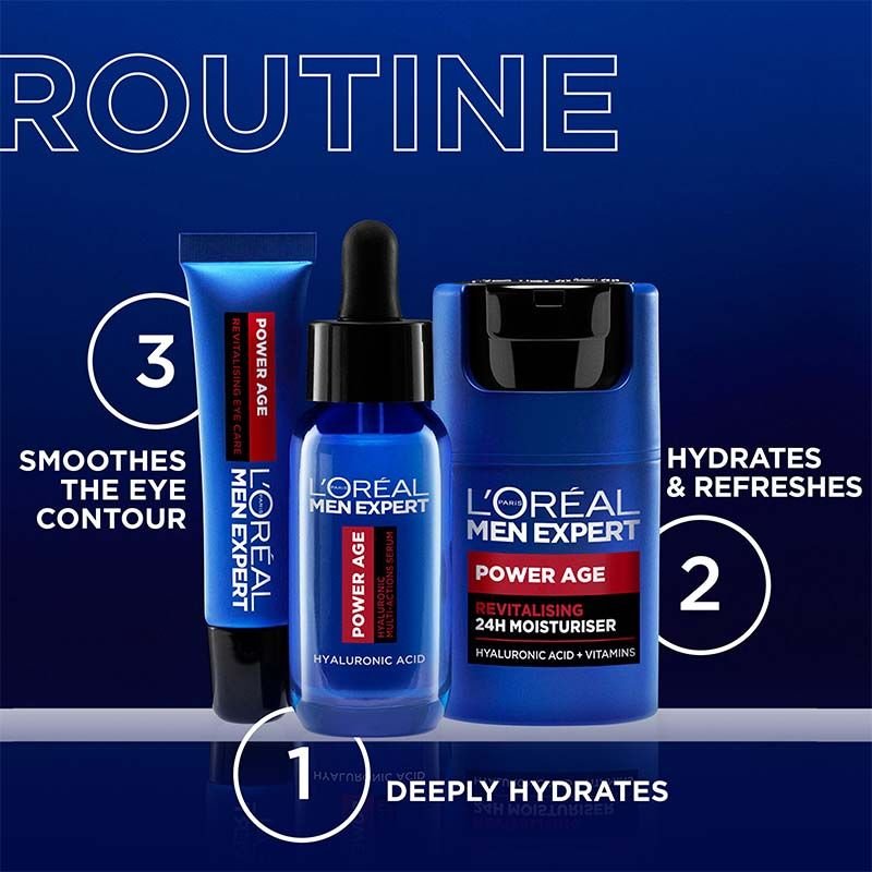 Men's Eye Roller Power Age Eye Serum L'Oréal Paris®