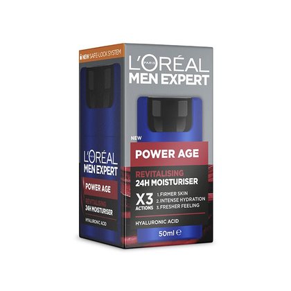 Power Age Men's Anti Ageing Moisturiser box