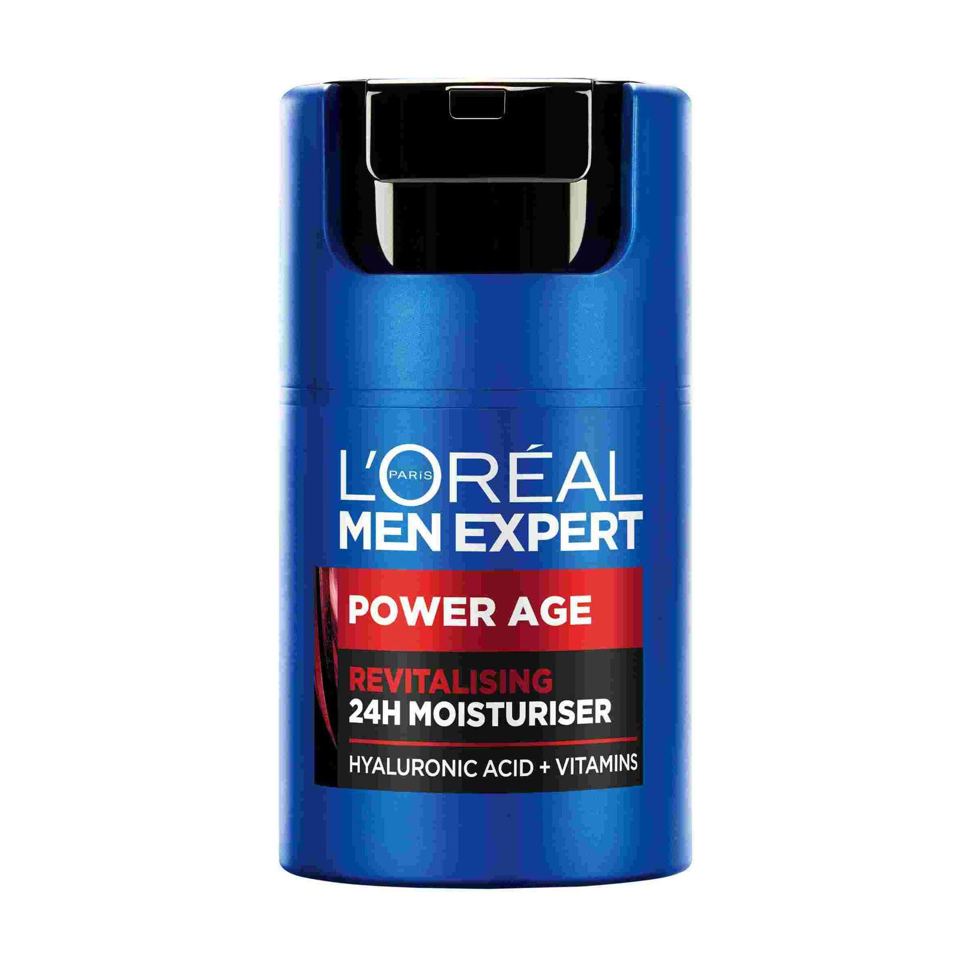 Men's Hyaluronic Acid Moisturiser Power Age L'Oréal Paris®