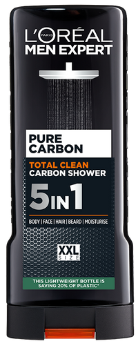 Men Expert Pure Carbon Total Clean Shower Gel 400ml