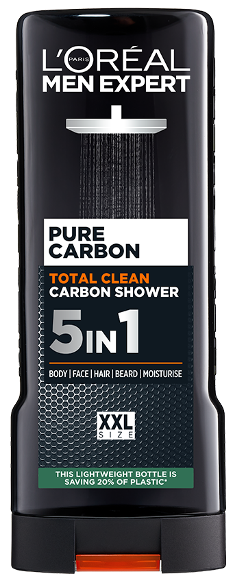 Men Expert Pure Carbon Total Clean Shower Gel 400ml