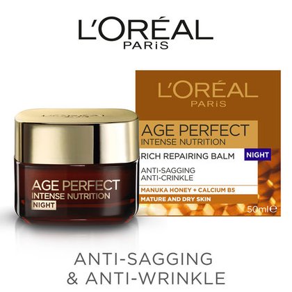 LOral Paris Age Perfect Intense Nutrition Rich Repairing Night Cream6