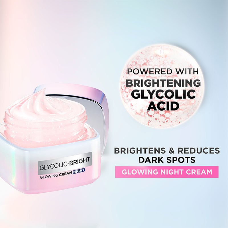 Glycolic Acid Cream For Night L'Oréal Paris® Australia & NZ
