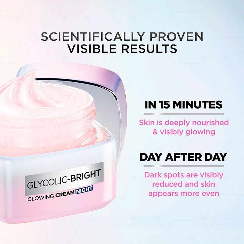 Glycolic Acid Cream For Night L'Oréal Paris® Australia & NZ