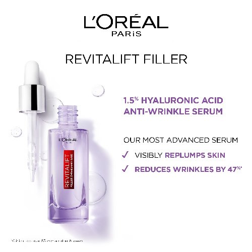 L'Oréal Paris® Revitalift Filler 1.5% HA Serum | L'Oréal Paris ...